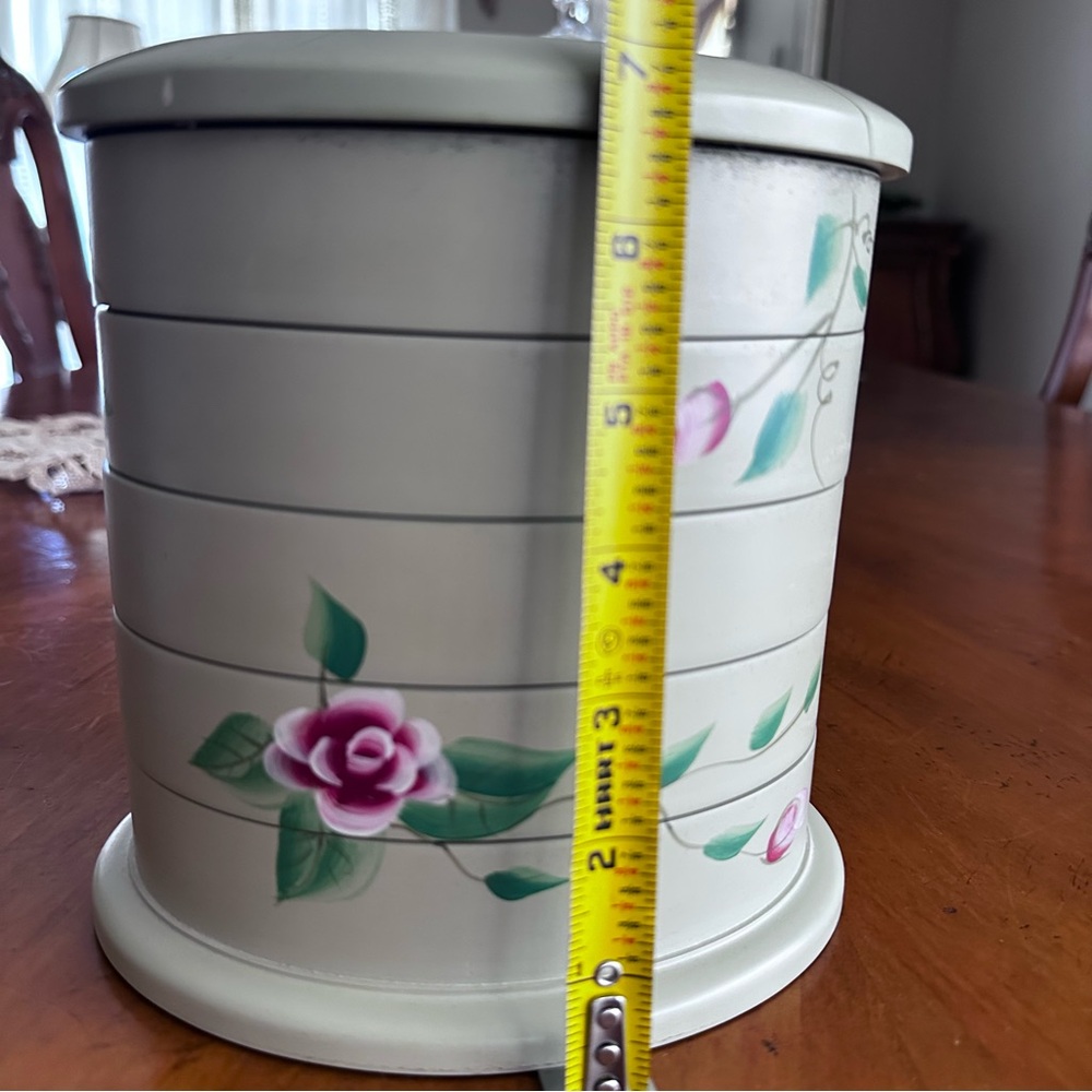 FLEX ZORN Floral Jewelry Box with Compartments - Picture 11 of 16